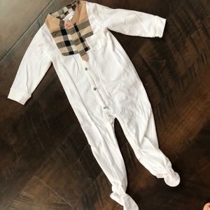 Baby Burberry onesie